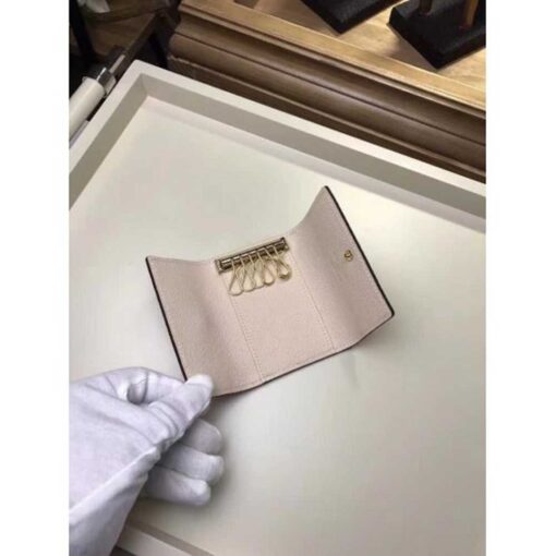 Louis Vuitton Replica Monogram Empreinte 6 Key Holder M64421 White