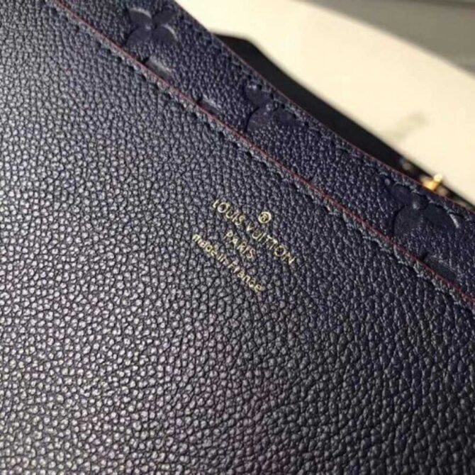 Louis Vuitton Replica Monogram Empreinte Blanche Bag M43618 Marine Rouge 2018