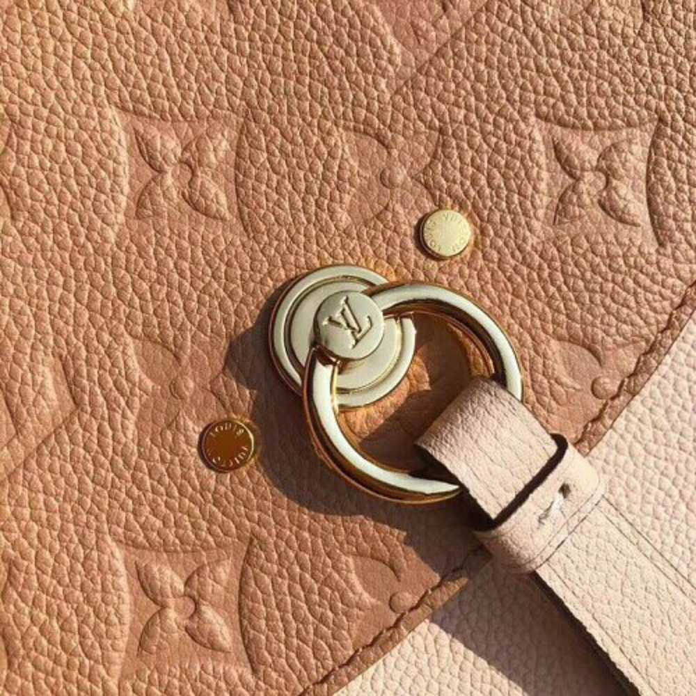 LOUIS VUITTON Empreinte Blanche MM Papyrus Creme 1220494