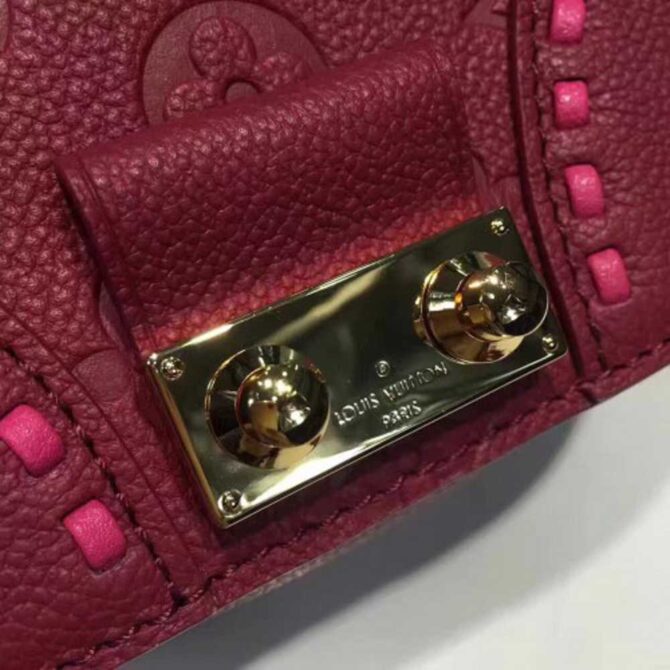 Louis Vuitton Replica Monogram Empreinte Junot Bag Hot Pink 2017