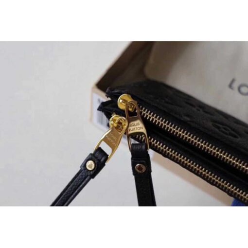 Louis Vuitton Replica Monogram Empreinte Leather Adèle Wallet M62528 Black