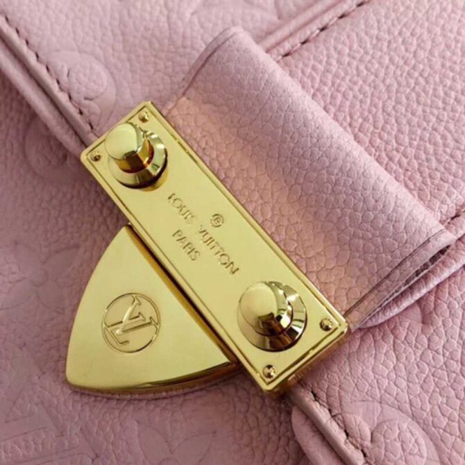 Louis Vuitton Replica Monogram Empreinte Saint Sulpice PM Bag Pink 2018