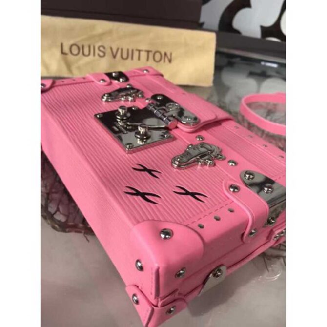 Louis Vuitton Replica Monogram Epi Leather Petite Mealle Bag M50015 Pink (GS-7021504)