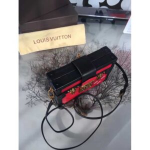 Louis Vuitton Replica Monogram Epi Leather Petite Mealle Bag M50015 Red/Black (GS-7021507)