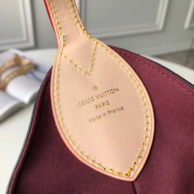 Louis Vuitton Replica Monogram Flower Padlock Hobo Bag M43546 Beige 2018