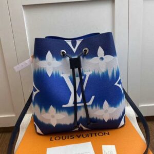 Louis Vuitton Replica Monogram Giant Canvas LV Replica Escale NéoNoé Bucket Bag M45126 Bleu