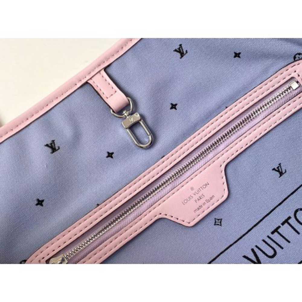 Louis Vuitton Replica Monogram Giant Canvas LV Replica Escale Neverfull MM Tote Bag M45270 Pastel Pink 8