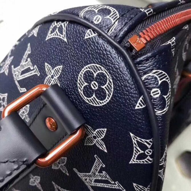 Louis Vuitton Replica Monogram Ink Canvas Speedy Bandouliere 40 Bag M43697 2018