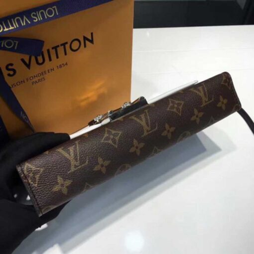 Louis Vuitton Replica Monogram Reverse Canvas Column Clutch Bag M54617 2017(75203)