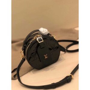 Louis Vuitton Replica Monogram Vernis Leather Mini Boite Chapeau Handbag M90469 Black