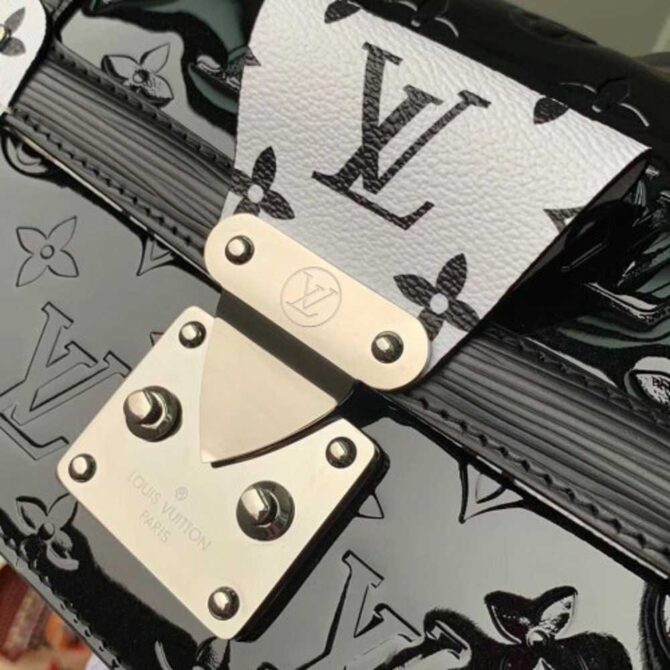 Louis Vuitton Replica Monogram Vernis Patent Leather LV Replica Wynwood Bag M90445 Noir 2019