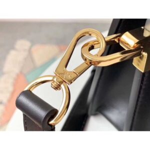 Louis Vuitton Replica Monogram Vernis Patent Leather Mini Dauphine Bag Black 2019