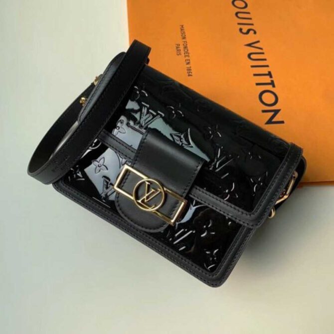Louis Vuitton Replica Monogram Vernis Patent Leather Mini Dauphine Bag M44580 2019