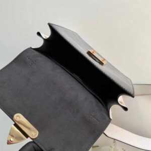 Louis Vuitton Replica Monogram Vernis Patent Leather Spring Street Bag M90375 Black 2019