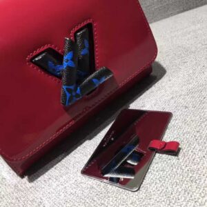 Louis Vuitton Replica Monogram Vernis Twist PM Bag M54241 Fuchsia 2017