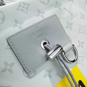 Louis Vuitton Replica Monogram White Canvas Chalk Backpack Bag M44616 2019
