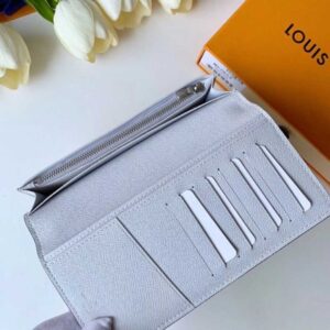 Louis Vuitton Replica Monogram White Canvas Chalk Brazza Wallet M67822 2019