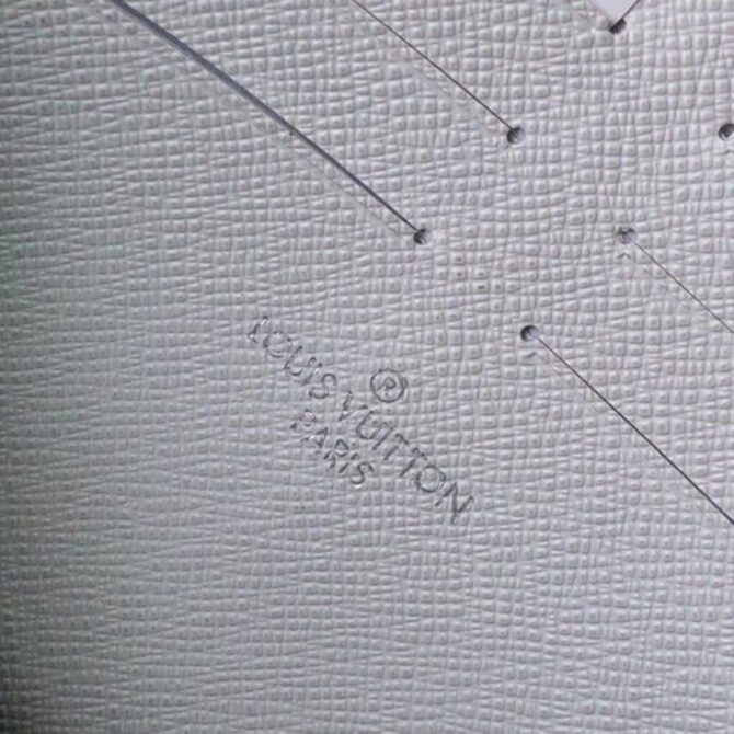 Louis Vuitton Replica Monogram White Canvas Chalk Pochette Voyage MM Bag 2019
