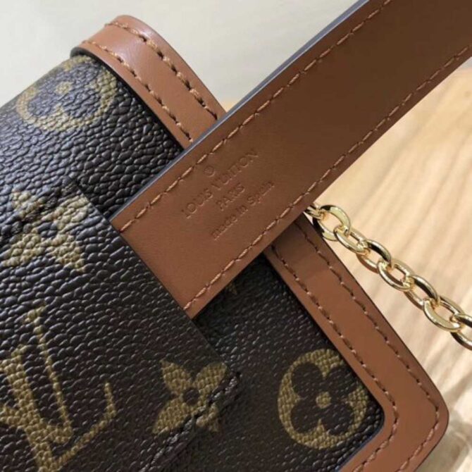 Louis Vuitton Replica Monogram and Monogram Reverse Canvas Dauphine BB Bumbag M68621 2019