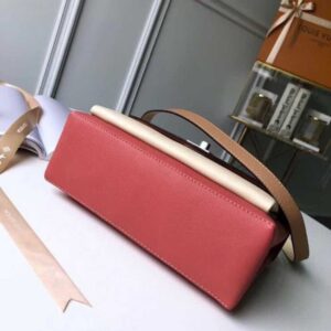 Louis Vuitton Replica Mylockme Top Handbag Mylockme M53506 Brown/Pink 2018