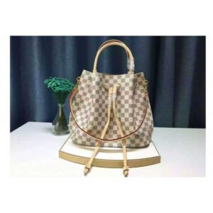 Louis Vuitton Replica N41579 Damier Azur Canvas Girolata Bucket Bags