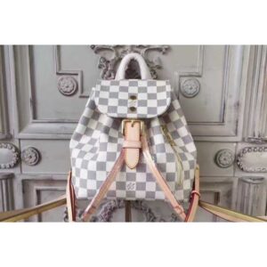 Louis Vuitton Replica N44026 Damier Azur Canvas Sperone BB Backpack