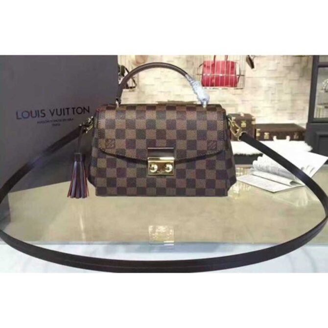 Louis Vuitton Replica N53000 Damier Ebene Canvas Croisette Bags