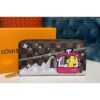 Louis Vuitton Replica N60015 LV Replica Zippy Wallet Damier Ebene Canvas