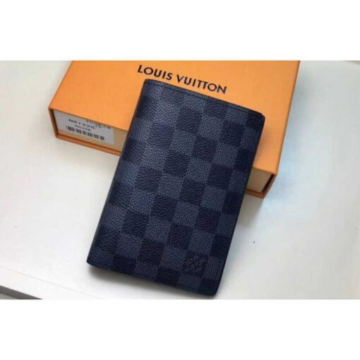 Louis Vuitton Replica N61226 LV Replica Regular Wallet Damier Graphite Canvas