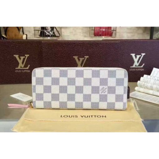 Louis Vuitton Replica N61264 Clemence Wallet Damier Azur Canvas