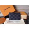 Louis Vuitton Replica N61722 Card Holder Damier Graphite Canvas