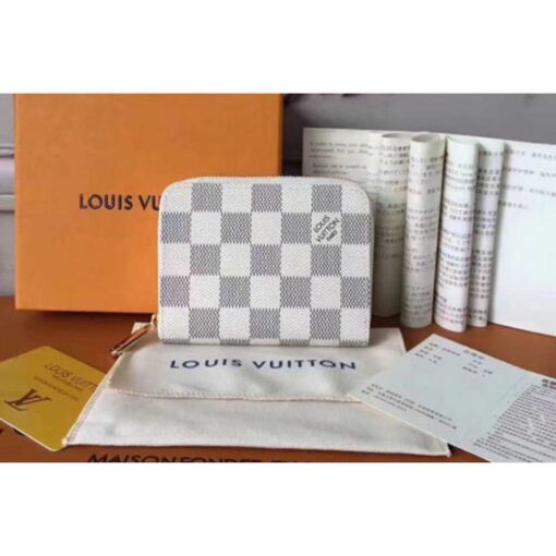 Louis Vuitton Replica N63069 Zippy Coin Purse Damier Azur Canvas