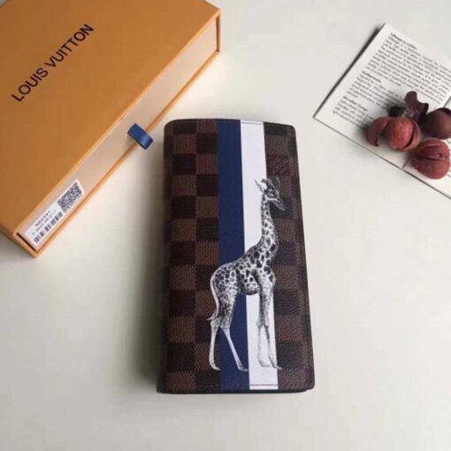 Louis Vuitton Replica N63349  giraffe Card Holder FOR MEN 2017(1c108-711403)