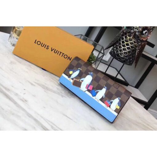 Louis Vuitton Replica N64426 Sarah Wallet Damier Ebene Canvas