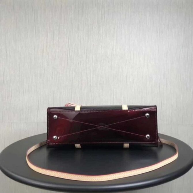 Louis Vuitton Replica Neo Triangle Monogram Vernis Handbag Amarante 2018