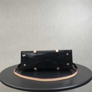Louis Vuitton Replica Neo Triangle Monogram Vernis Handbag Black 2018
