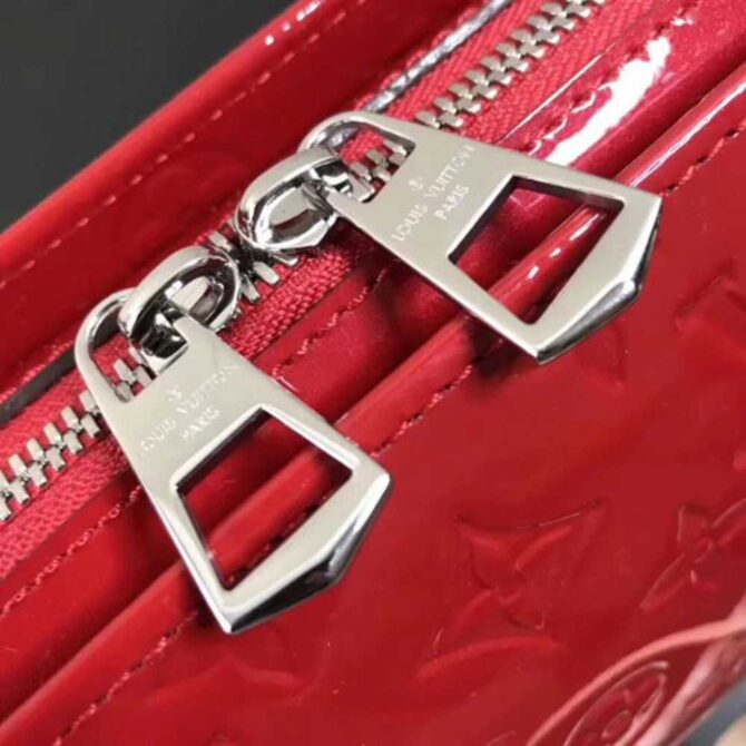 Louis Vuitton Replica Neo Triangle Monogram Vernis Handbag Burgundy 2018