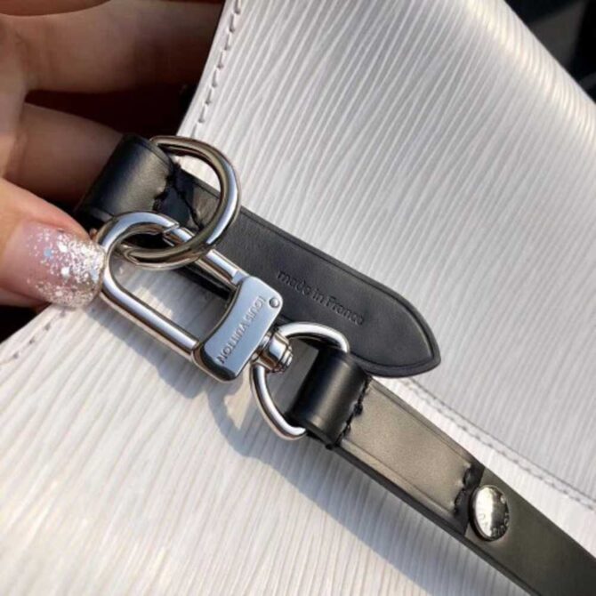 Louis Vuitton Replica NéoNoé Bucket M52163 White Epi Leather 2018