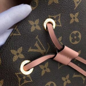 Louis Vuitton Replica NéoNoé Bucket Top Handle Bag in Monogram Canvas M43985 Pink 2018