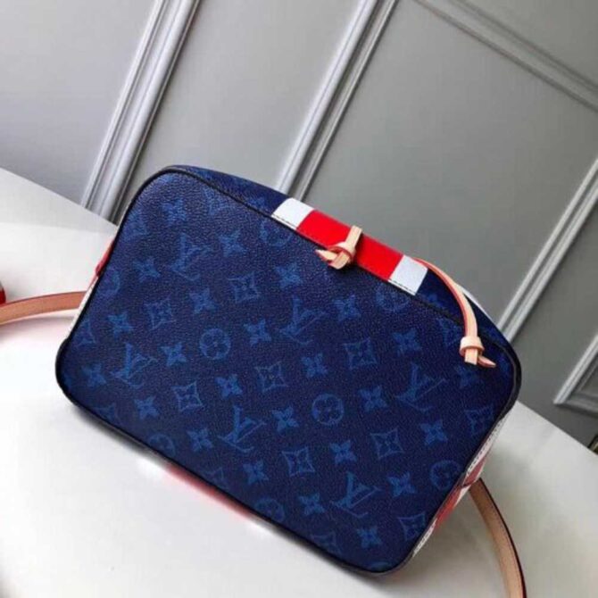 Louis Vuitton Replica NéoNoé Handbag M44022 Red/Blue 2018