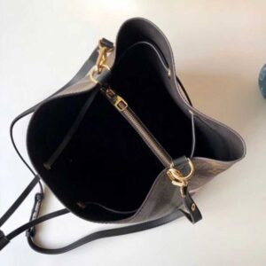 Louis Vuitton Replica NéoNoé Monogram Canvas Bucket Bag Black 2018