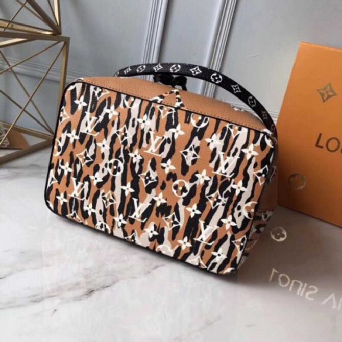 Louis Vuitton Replica Neonoe Bag Monogram Jungle Leopard Zebra M44717