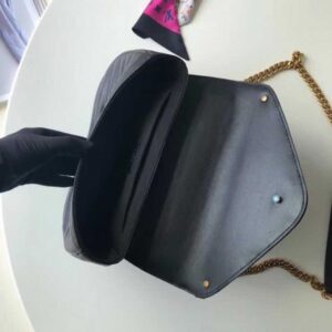 Louis Vuitton Replica New Wave Chain Bag PM/MM M51683 Black 2018
