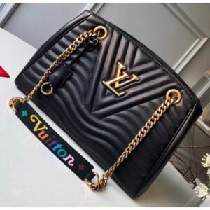 Louis Vuitton Replica New Wave Chain Tote Bag M51496 Black 2018