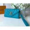 Louis Vuitton Replica New Wave Long Wallet in Calfskin M63298 Blue