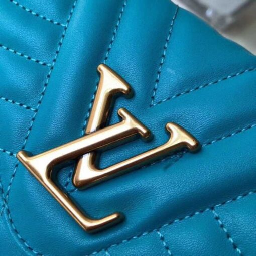 Louis Vuitton Replica New Wave Long Wallet in Calfskin M63298 Blue