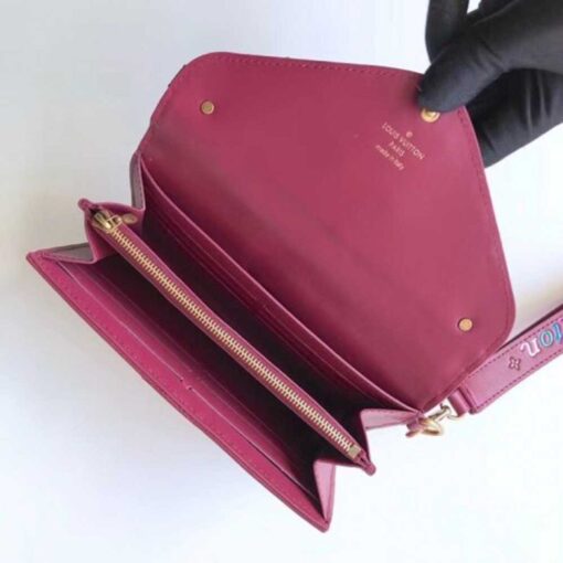 Louis Vuitton Replica New Wave Long Wallet in Calfskin M63298 Burgundy