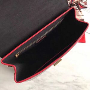 Louis Vuitton Replica One Handle Flap Messenger Bag in Epi Leather M43129 Black 2018