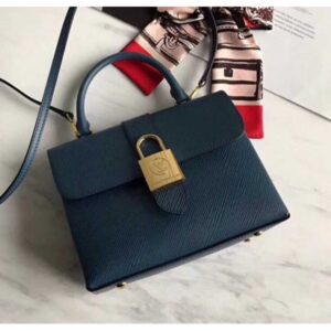 Louis Vuitton Replica One Handle Flap Messenger Bag in Epi Leather M43129 Blue 2018