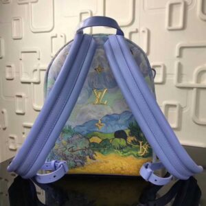 Louis Vuitton Replica Original Masters Collection's Piece VAN GOGH Backpack M43374 Blue 2017